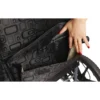 Lightweight PU Leather Wheelchair Foldable 13kg