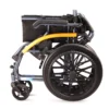 Lightweight PU Leather Wheelchair Foldable 13kg