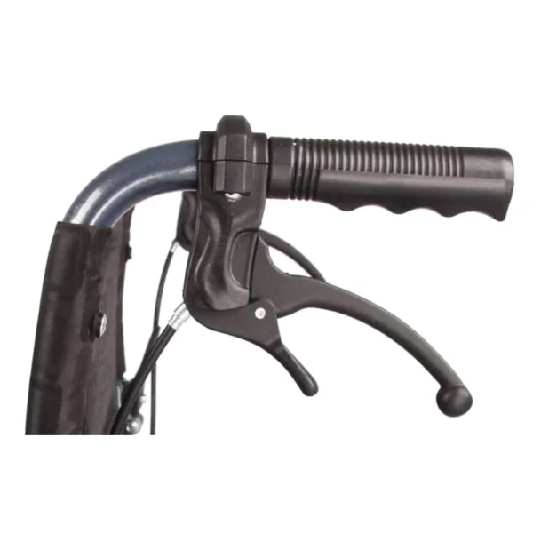 Lightweight PU Leather Wheelchair Foldable 13kg