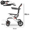 Ultra-Lightweight Foldable Wheelchair 6.2kg