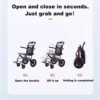 Ultra-Lightweight Foldable Wheelchair 6.2kg