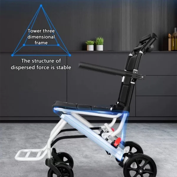 Ultra-Lightweight Foldable Wheelchair 6.2kg