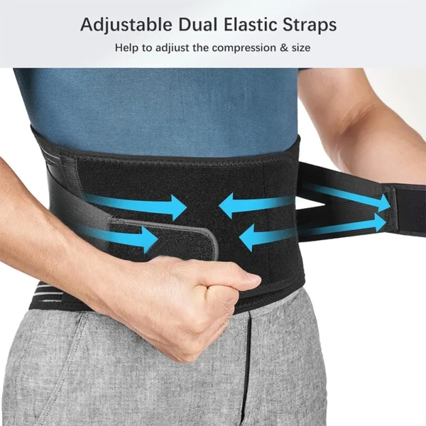 Double Pull Lumbar Support Belt