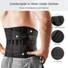 Double Pull Lumbar Support Belt