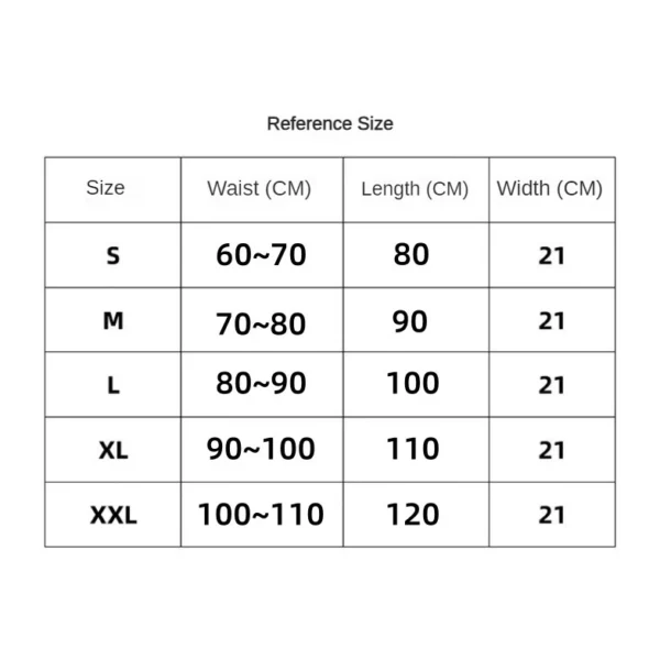 Double Pull Lumbar Support Belt