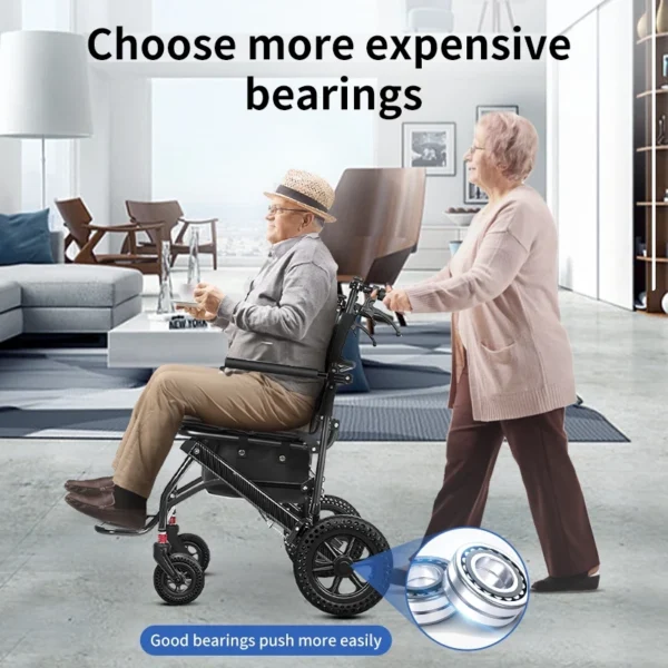 3 in 1 Lightweight Rollator Walker with Shopping Cart