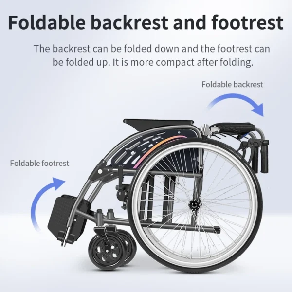 Ultra Lightweight Sports Wheelchair 24 Inch