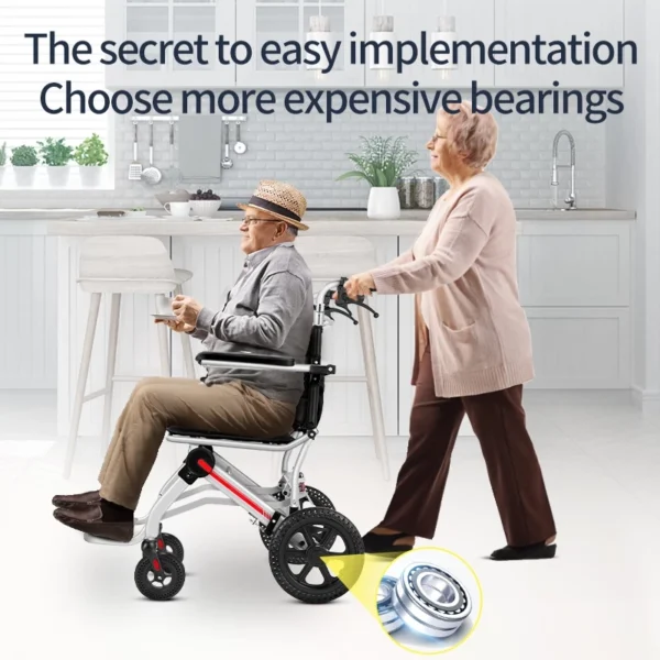 Premium Lightweight Foldable Wheelchair