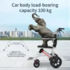 Premium Lightweight Foldable Wheelchair