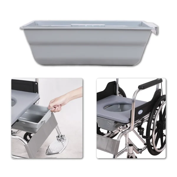 3 in 1 Multifunction Shower Wheelchair