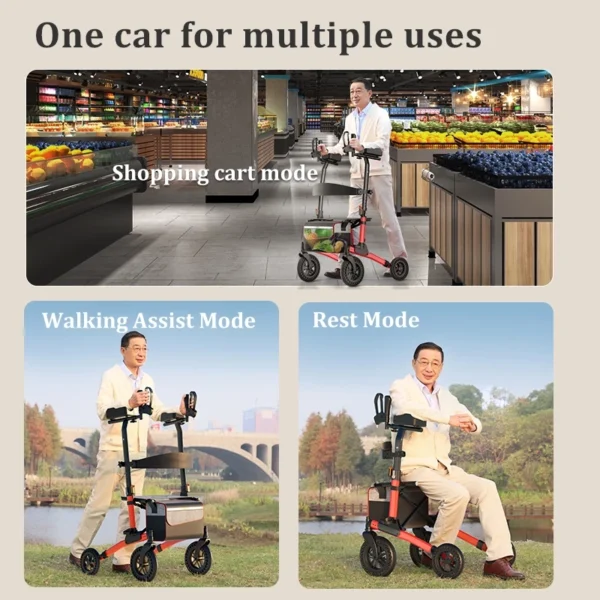 3 in 1 Lightweight Walker Wheelchair Pushchair