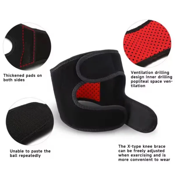 Open Patella Adjustable Knee Brace