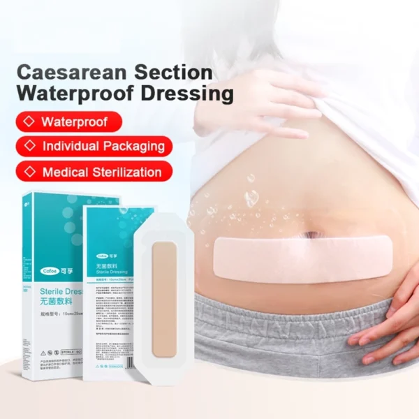 Transparent Waterproof Sterile Wound Dressing