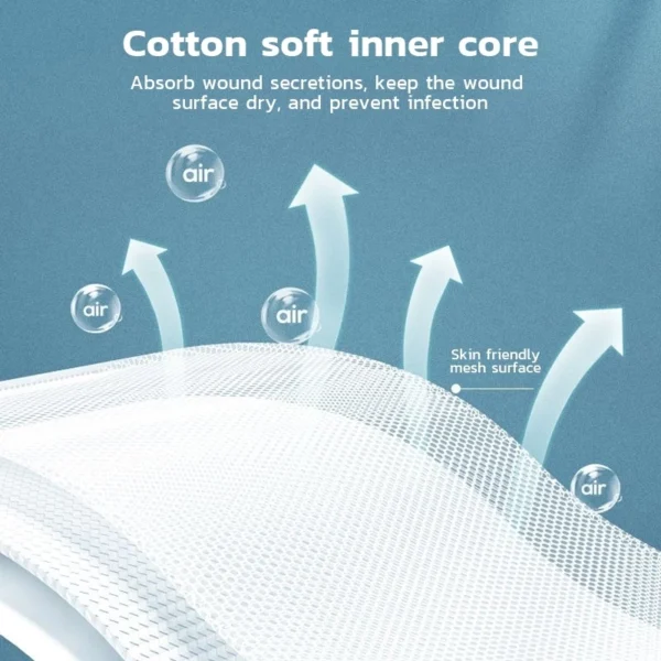 Transparent Waterproof Sterile Wound Dressing