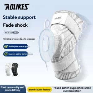 Knee Brace Compression Sleeve with Patella Pad