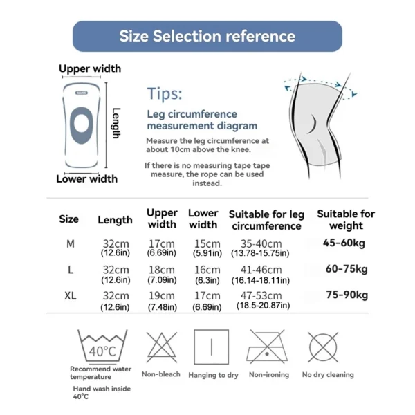 Knee Brace Compression Sleeve with Patella Pad