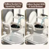 Portable Commode Toilet Bowl for Adults