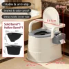 Portable Commode Toilet Bowl for Adults