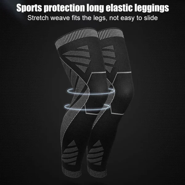 Full Leg Compression Sleeves Pair