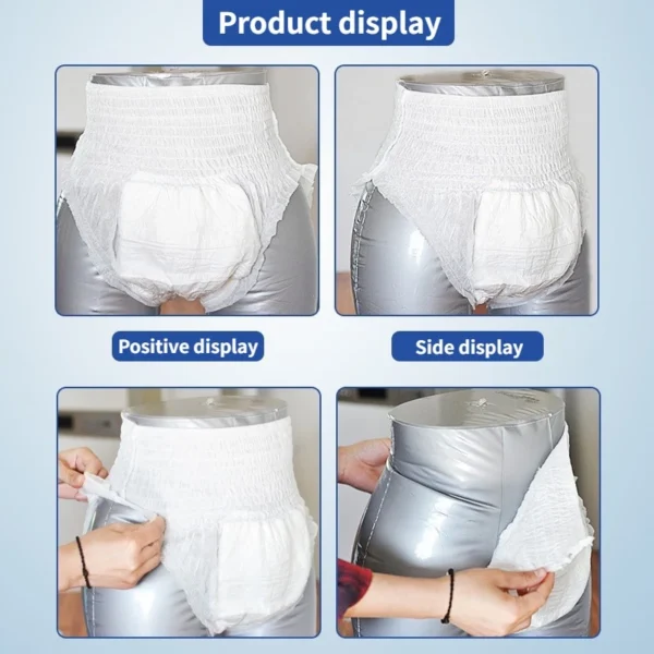Premium Breathable Adult Pull Up Pants 10pcs