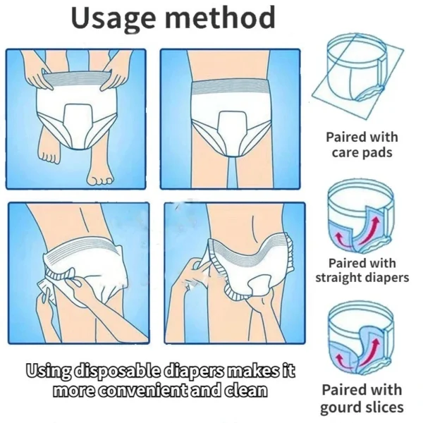 sg-11134201-7rccv-lsxwoa9yy1kcd1 Adult Pull Up Diaper Pants 10pcs