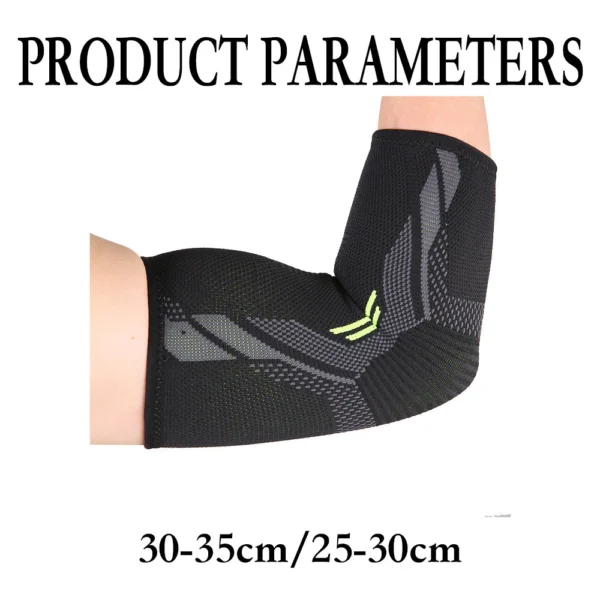 Knitted Elastic Compression Elbow Support