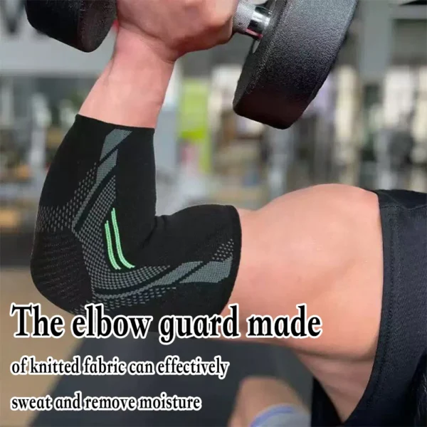 Knitted Elastic Compression Elbow Support