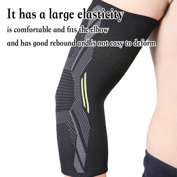 Knitted Elastic Compression Elbow Support