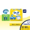 sg-11134301-7rd5w-lvoa0xv5fdam65 Dr. P Basic Level 5 Adult Diaper Pants 8 Packs